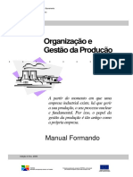 Organização e Gestão Da Produção