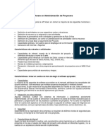 Software en Administración de Proyectos