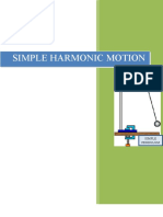 Simple Harmonic Motion Lab