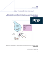 Farmacologia Transmision Neuromuscular 2015