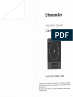 Induction Cooker Homemaker MC-SKW2001-E3A