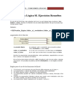 SESION 3 Excel Intermedio - Funciones Lógicas Teoria