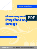 Pharmacogenetics of Psychotropic Drugs - B. Lerer (Cambridge, 2004) WW