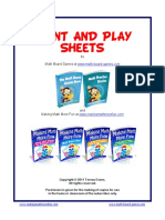 Print and Play Sheets