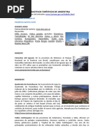 TURISMO Argentina PDF