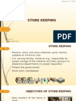 7.store Keeping