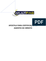 Apostila para Certificacao de Agentes de Credito