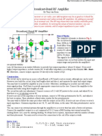 Broadcast-Band RF Amplifier