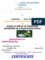 Chem Project Class 12 Cbse