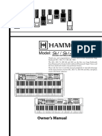 Hammond SK1 Manual