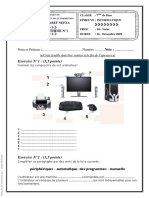 Devoir 62 ds1 Informatique 7eme Base 2009 12 01