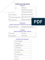 Matemática - Resumos Vestibular - Conjuntos