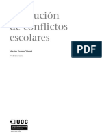 Resolucion de Conflictos Escolares