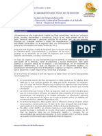 Guia para La Formulación Plan de Negocios