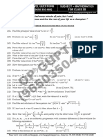 Chapterwise A' Level Questions: By: OP GUPTA (+91-9650 350 480) For Class Xii