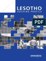 Lesotho Urban Housing Profile