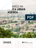 Towards An Africa Urban Agenda