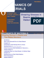 6 Shearing Stresses