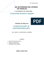 Historia Clinica Paciente Con Cirrosis Hepatica