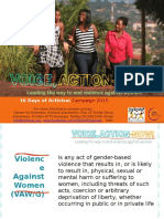 16 Days of Activism Power Point Presentation 2015