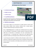 Lec 07 Highway Engineering - Speed Change Lanes