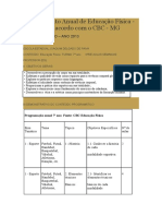 Planejamento Anual de Educação Física