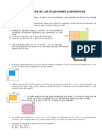 Aplicación de Las Ecuaciones Cuadraticas