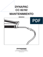 Dynapac CC 82/92 Mantenimiento