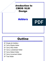 Introduction To Cmos Vlsi Design: Adders