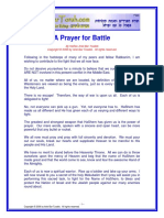 Battle Prayer