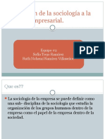 1.3 Aplicación de La Sociología A La Gestión Empresarial