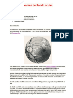 Examen Del Fondo Ocular