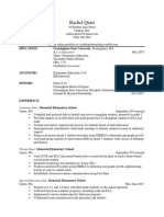 Quist Education Resume