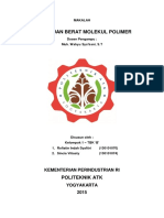 Penentuan BM Polimer - TBK B - Kel. 1