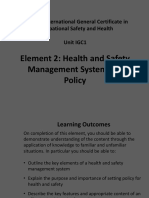 IGC1 Element 2 New Syllabus