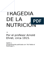 La Tragedia de La Nutrición