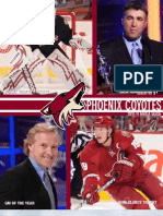 2010-2011 Phoenix Coyotes Media Guide