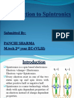 Introduction To Spintronics