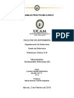 Proceso Enfermero - Endocarditis