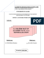 Filière Blé en Algérie Face A La Mondialisation