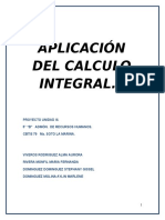 Aplicación Del Calculo Integral