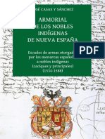 José Casas y Sánchez. Armorial de Los Nobles Indigenas de Nueva España PDF