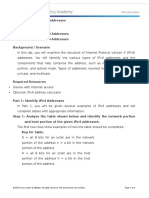 7.1.4.9 Lab - Identifying IPv4 Addresses