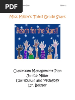 Classroom MGMT Plan