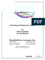 Marathon Norco Battery Maintenance Manual