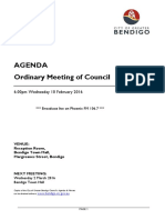 Council Agenda 10 February 2016