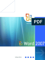 MicrosoftWord 2007 Training Manual