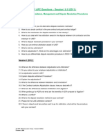 Questions - M006 (RICS APC Session I & II-2011)