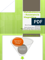 Metabolomica Resonancia Magnetica