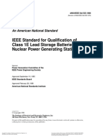 ANSI - IEEE STD 535-1986 LEAD Acid Battery